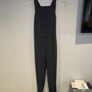 Weissman Black Unitard Dancewear Jazz Contemporary Acro Size Large